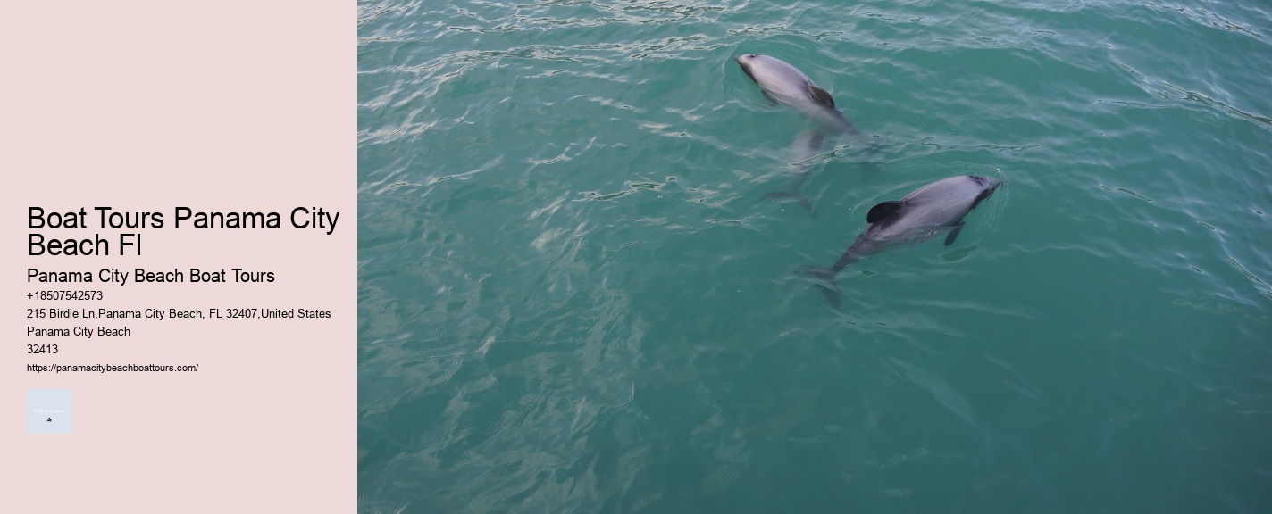Boat Tours Panama City Beach Fl