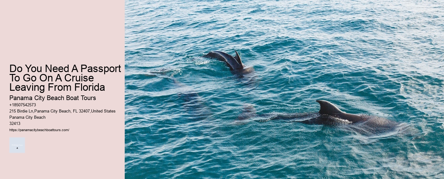 Do You Need A Passport To Go On A Cruise Leaving From Florida